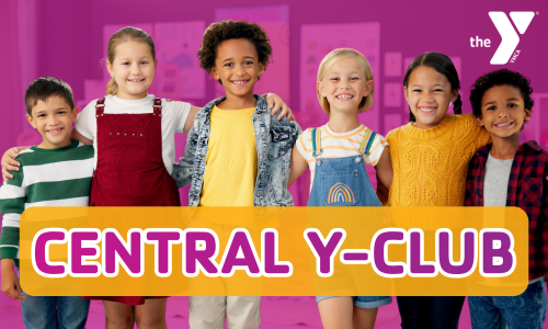 Y-Club graphic with kids smiling
