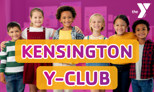 Y-Club graphic with kids smiling