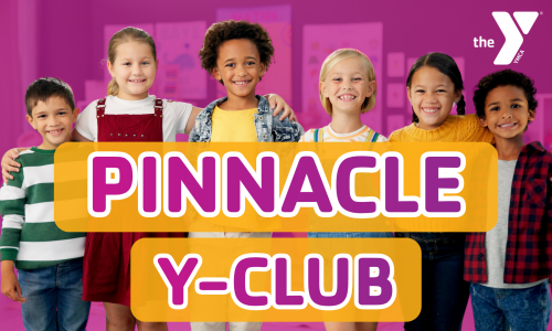 Y-Club graphic with kids smiling