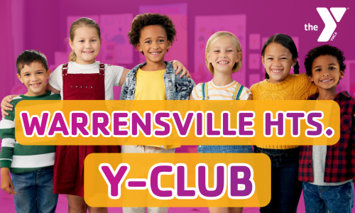 Y-Club graphic with kids smiling