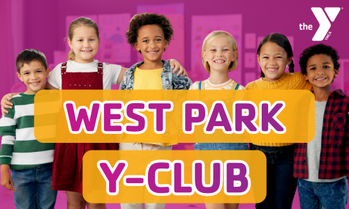 Y-Club graphic with kids smiling