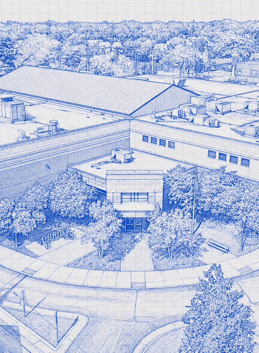 top view lakewood branch
