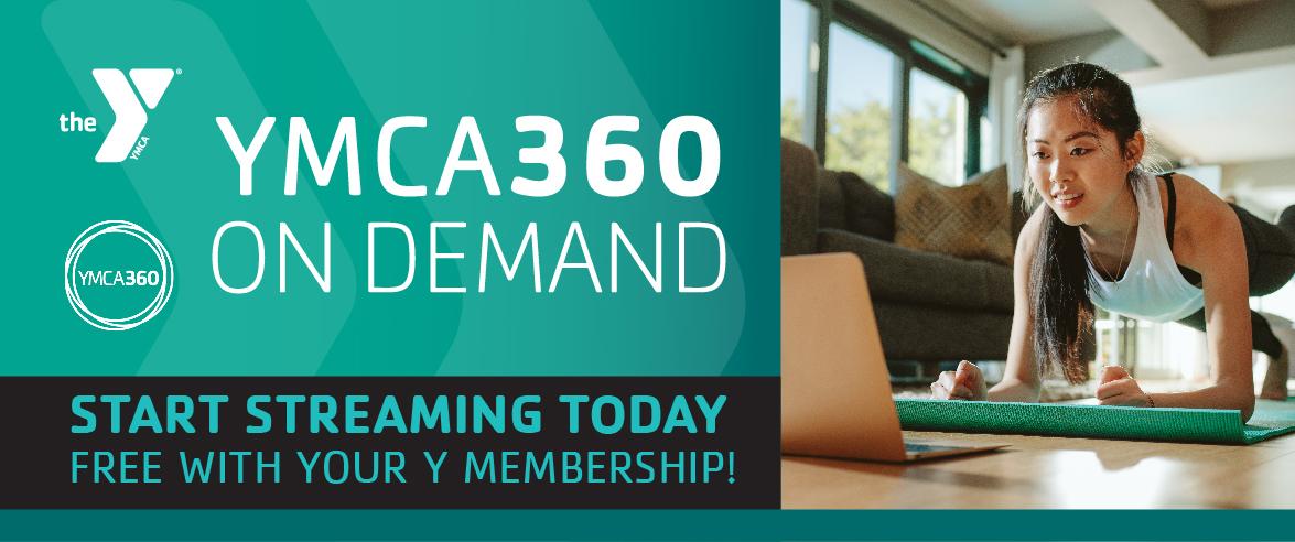 YMCA 360 on deman, start streaming today