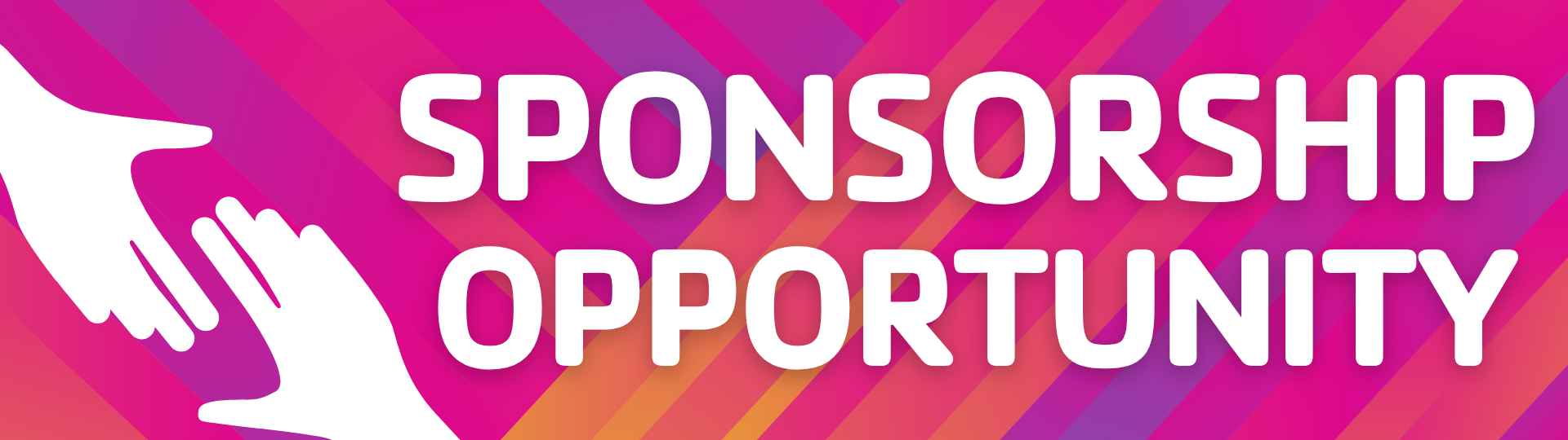 sponsorship opportunity graphic.