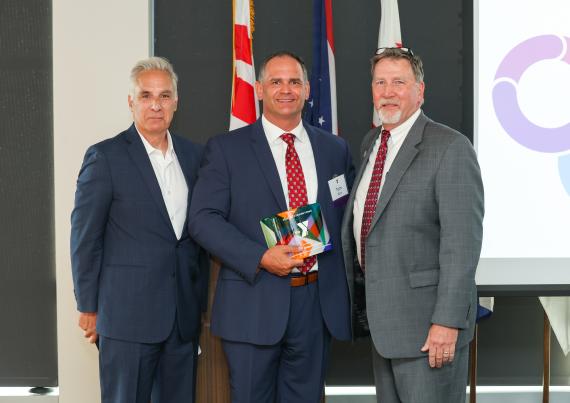 Left to right, Mike Dostal, Tom Porr, Tim Hilk.