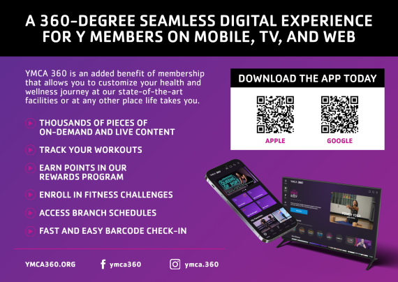 YMCA360 Benefits Card