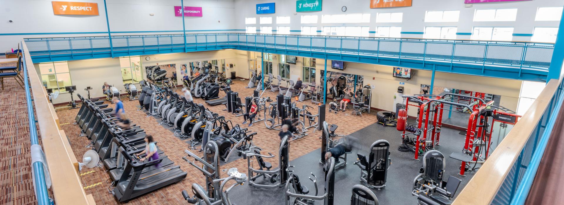 North Royalton YMCA Equipment Room