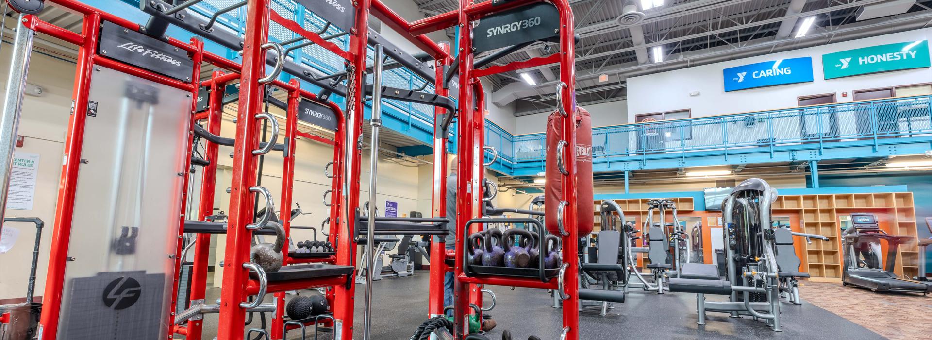 North Royalton YMCA Equipment Room